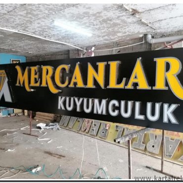 FİLELİ KROM HARFDEN KARELER