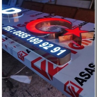 FİLELİ KROM HARFDEN KARELER