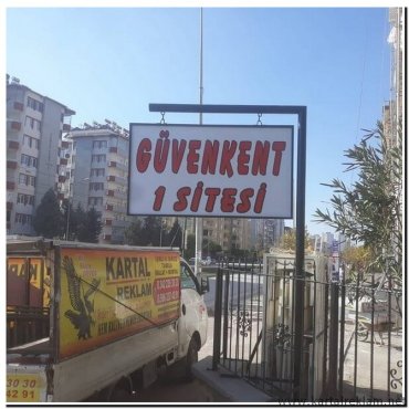 İNŞAAT TABELA İMALATINDAN KARELER
