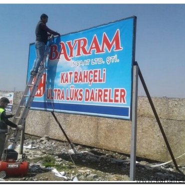 İNŞAAT TABELA İMALATINDAN KARELER