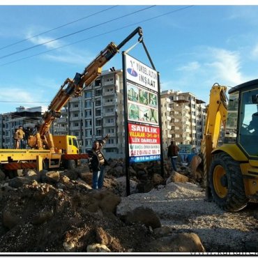 İNŞAAT TABELA İMALATINDAN KARELER