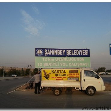 İNŞAAT TABELA İMALATINDAN KARELER
