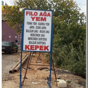İNŞAAT TABELA İMALATINDAN KARELER
