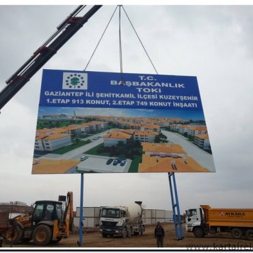 İNŞAAT TABELA İMALATINDAN KARELER