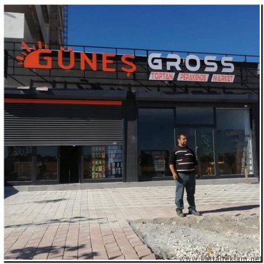 PLEKSİ KUTU HARFLİ TABELA 