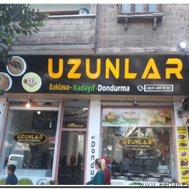 PLEKSİ KUTU HARFLİ TABELA 