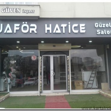 PLEKSİ KUTU HARFLİ TABELA 