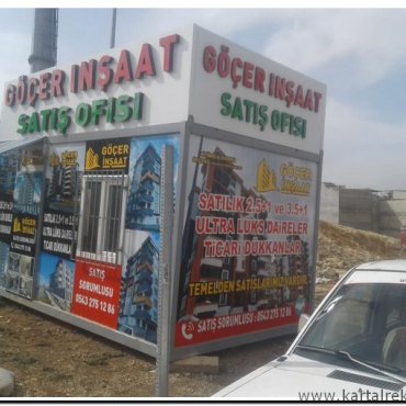 PLEKSİ KUTU HARFLİ TABELA 