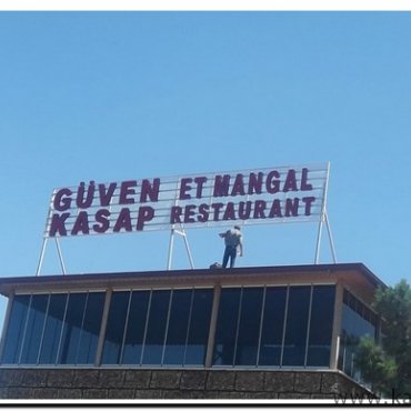 PLEKSİ KUTU HARFLİ TABELA 