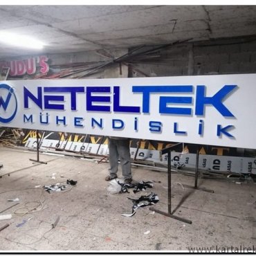 PLEKSİ KUTU HARFLİ TABELA 