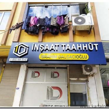 PLEKSİ KUTU HARFLİ TABELA 