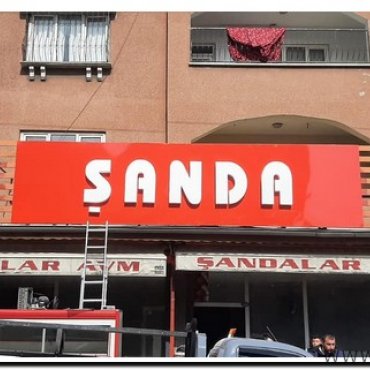 PLEKSİ KUTU HARFLİ TABELA 