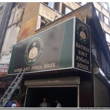 VİNİL GERME TABELADAN KARELER