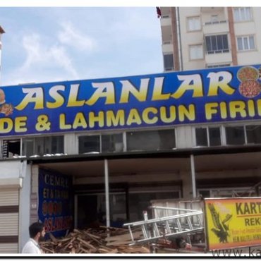 VİNİL GERME TABELADAN KARELER
