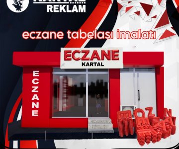 ECZANE TABELA İMALAT